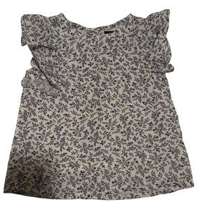 Polo by Ralph Lauren Blue Floral Kids Blouse